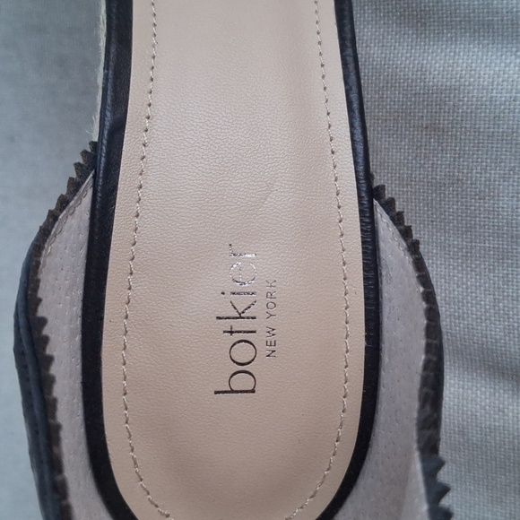 Botkier Womens Black Espadrilles Heels Shoe Size 10 Medium - Picture 6 of 8